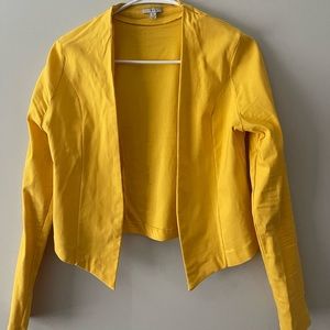 Yellow blazer size M